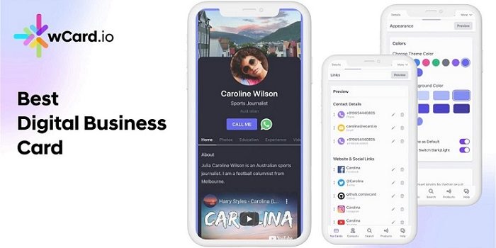 wCard.io Shows How To Recreate Yourself On Your Digital Business Card