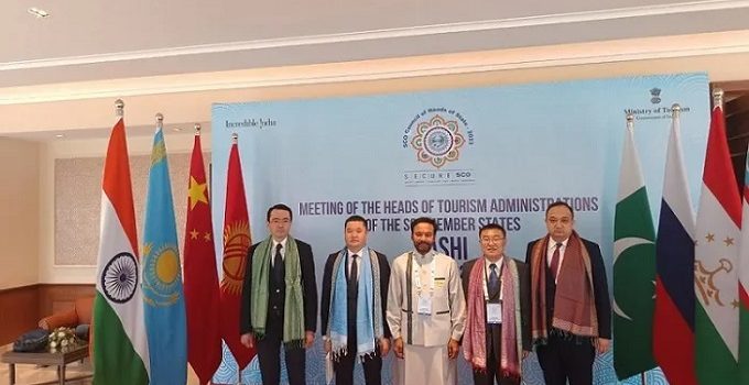 Shri G. Kishan Reddy chairs the meeting of Heads of Shanghai Cooperation Organisation (SCO) Tourism Administrations in Kashi (Varanasi ) on March 17