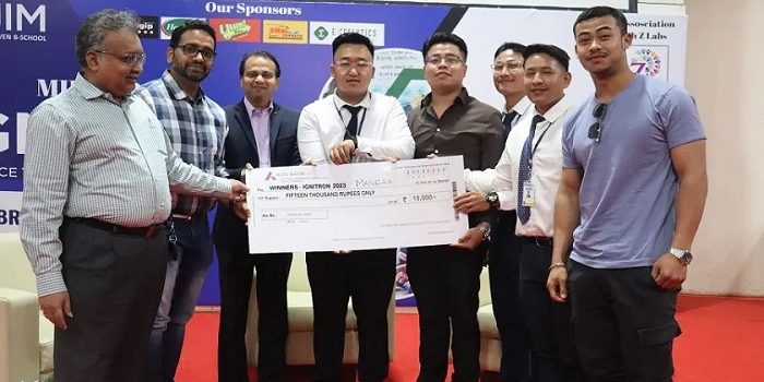 Manipur boys win Start-up Idea at Ignitron, Hyderabad