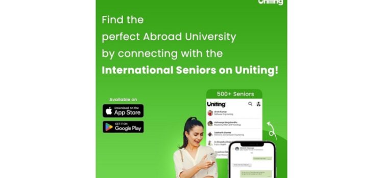 Uniting, the 1-1 chat app connecting aspiring students planning to study abroad with their seniors and alumni