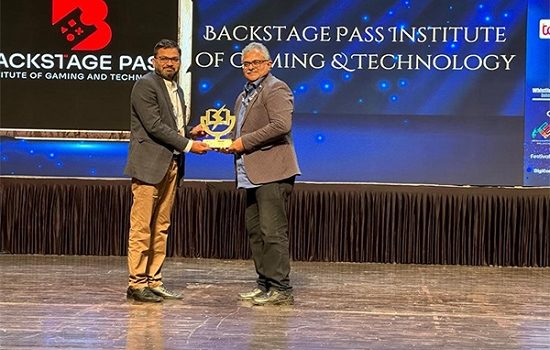 Backstage Pass Institute of Gaming and Technology Honoured with the Emerging Leader Award at the EduSpark Awards 2023