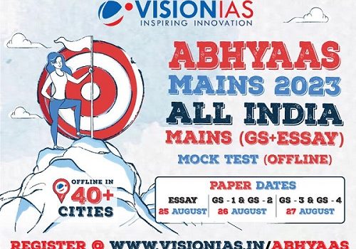 Achieve Excellence in UPSC Mains 2023 with VisionIAS Abhyaas Mains