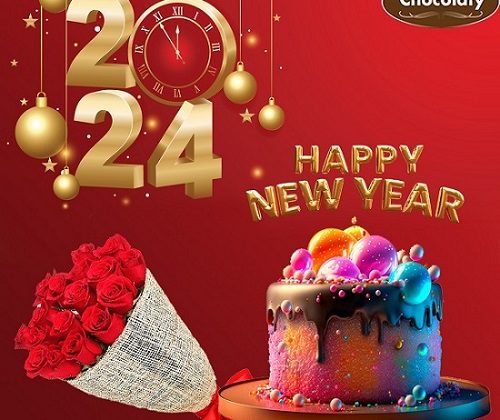 Chocolaty.in’s New Year 2024 Collection Brims with Sugar Free Cakes and Flowers!