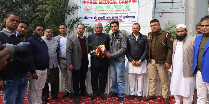 Alvi Pariwar Foundation Organized Free Medical Camp on 1st January In Collaboration With Swami Nand Lal Ji Hospital