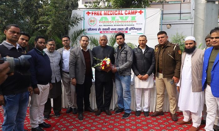 Alvi Pariwar Foundation Organized Free Medical Camp on 1st January In Collaboration With Swami Nand Lal Ji Hospital