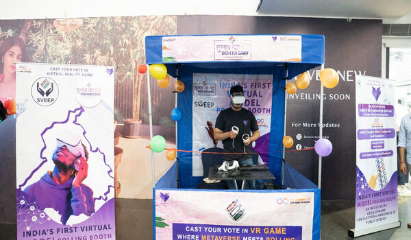 Crewsphere launches India’s first metaverse powered virtual model Polling Booth in association with District Election Office, Ludhiana