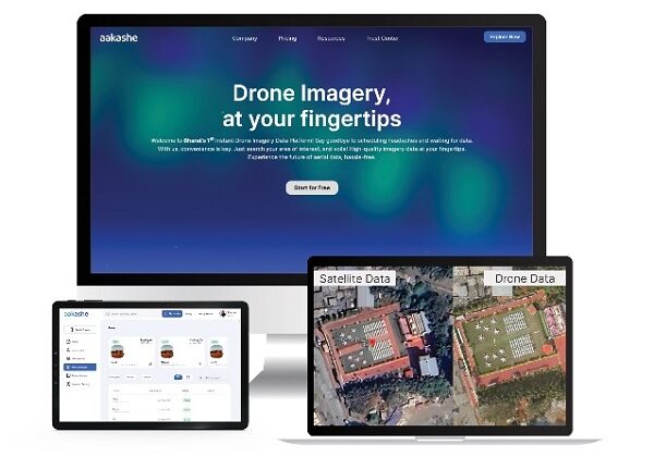 Aakashe Launches Bharat’s 1st Instant Drone Imagery Platform, Revolutionizing Aerial Data Access