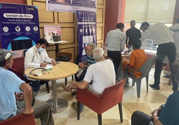 Agatsa Launches “Har Ghar ECG” Campaign with Heart Health Camp at RWA Hyde Park