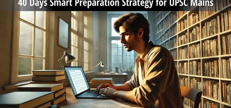 40 Days Smart Preparation Strategy for UPSC Mains- Revise, Practice and Enrich