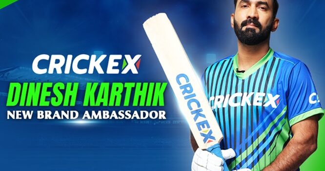 Crickex Welcomes Dinesh Karthik As A New Brand Ambassador