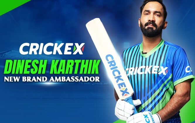 Crickex Welcomes Dinesh Karthik As A New Brand Ambassador