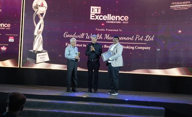 Goodwill Wealth Management Celebrates Continued Success with ET Excellence Award 2023