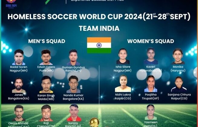 Radical Minds Cheers for Team India as Homeless World Cup 2024 Approaches