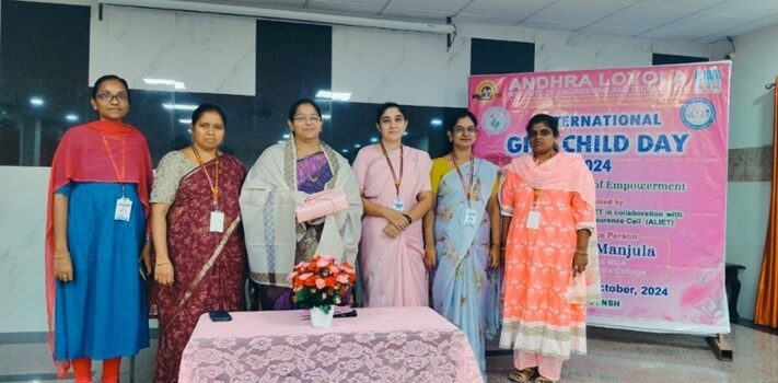 Andhra Loyola Institute of Engineering and Technology Celebrates International Girl Child Day