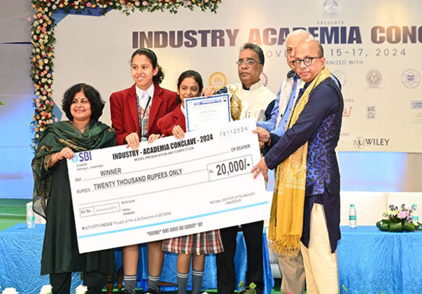 School Children with Innovative Models and Industry-Academia Stalwarts Steal the Show on second day of Industry- Academia Conclave at NIT Jamshedpur