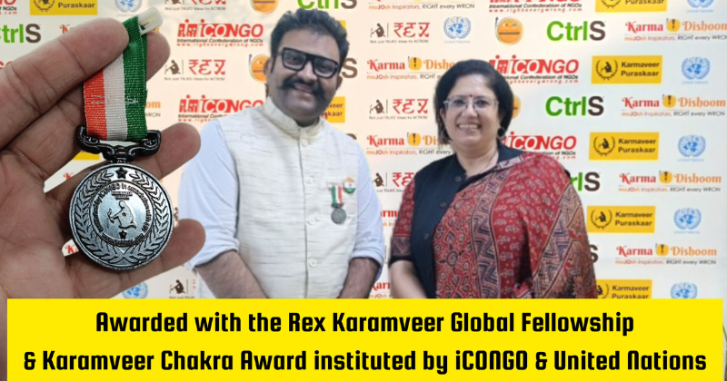 Global Recognition for Outstanding Contributions to Innovation and Entrepreneurship: Umesh Rathod Awarded Karmaveer Chakra Medal and REX Karmaveer Global Fellowship