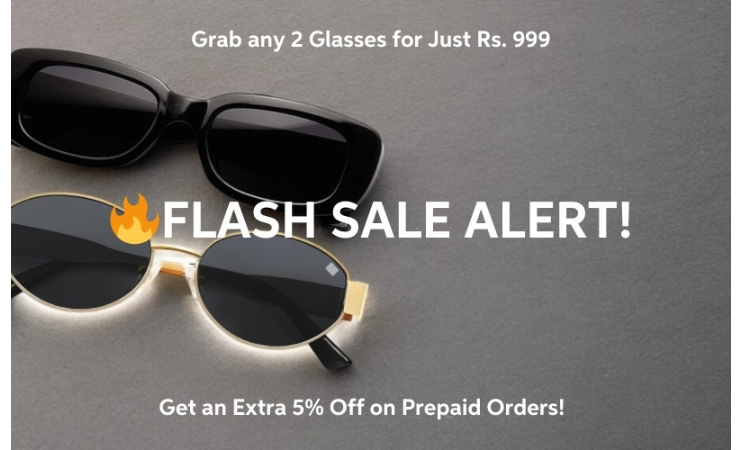 Elegante’ Eyewear Announces Exclusive Flash Sale: Grab 2 Glasses for Just Rs. 999!