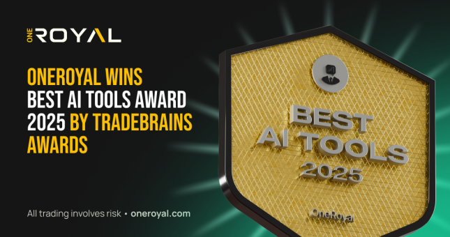 OneRoyal Wins Best AI Tools Award 2025 by TradeBrains Awards